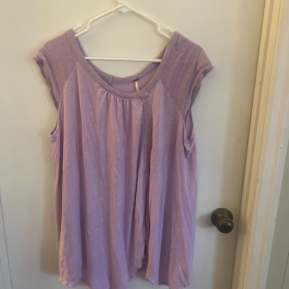 Lavender Sleeveless Women's Top